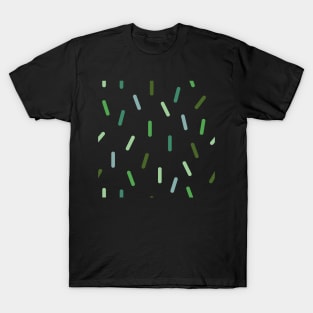 Sprinkle Confetti Green Chunkies T-Shirt